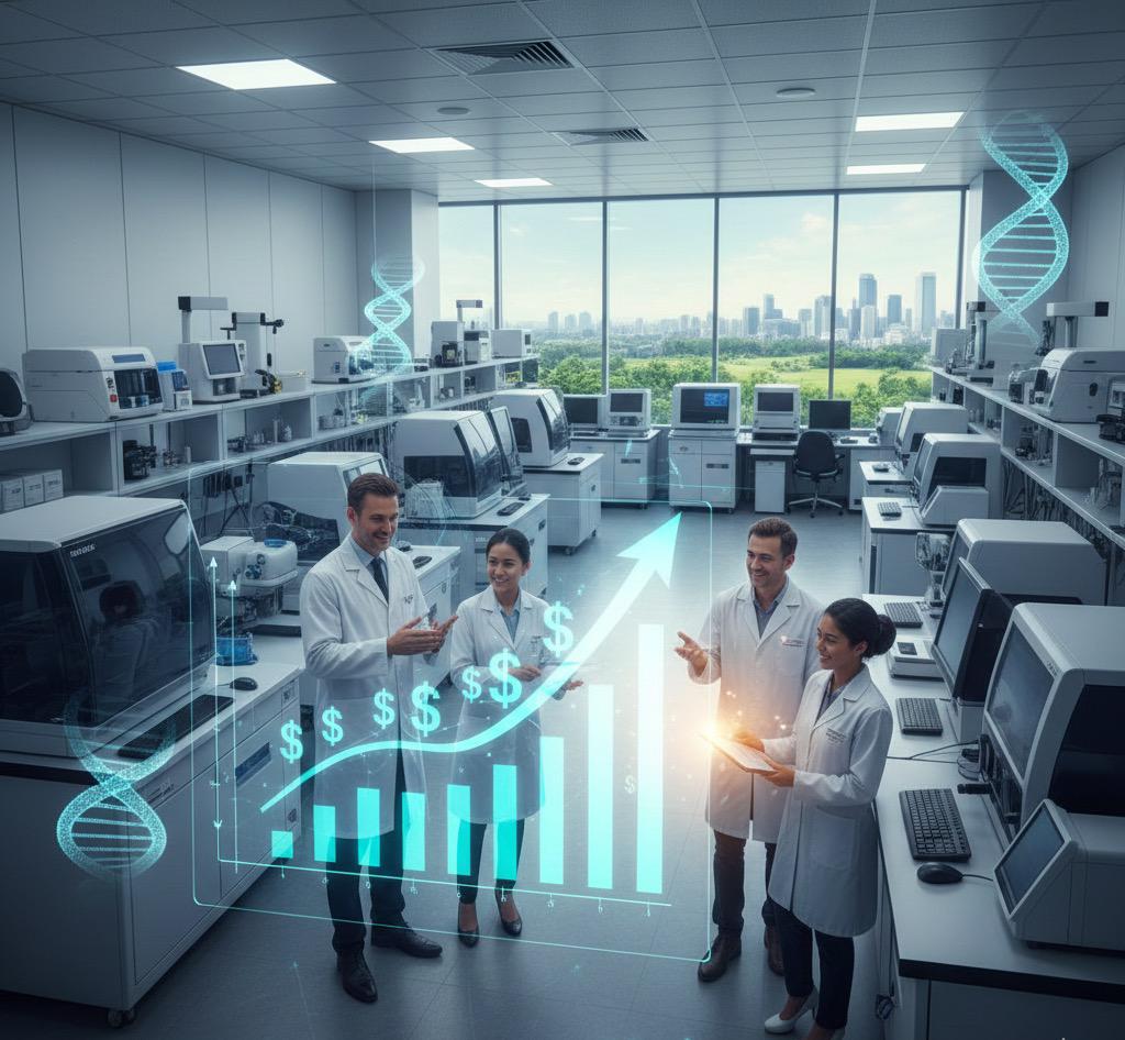 Modern hospital facility